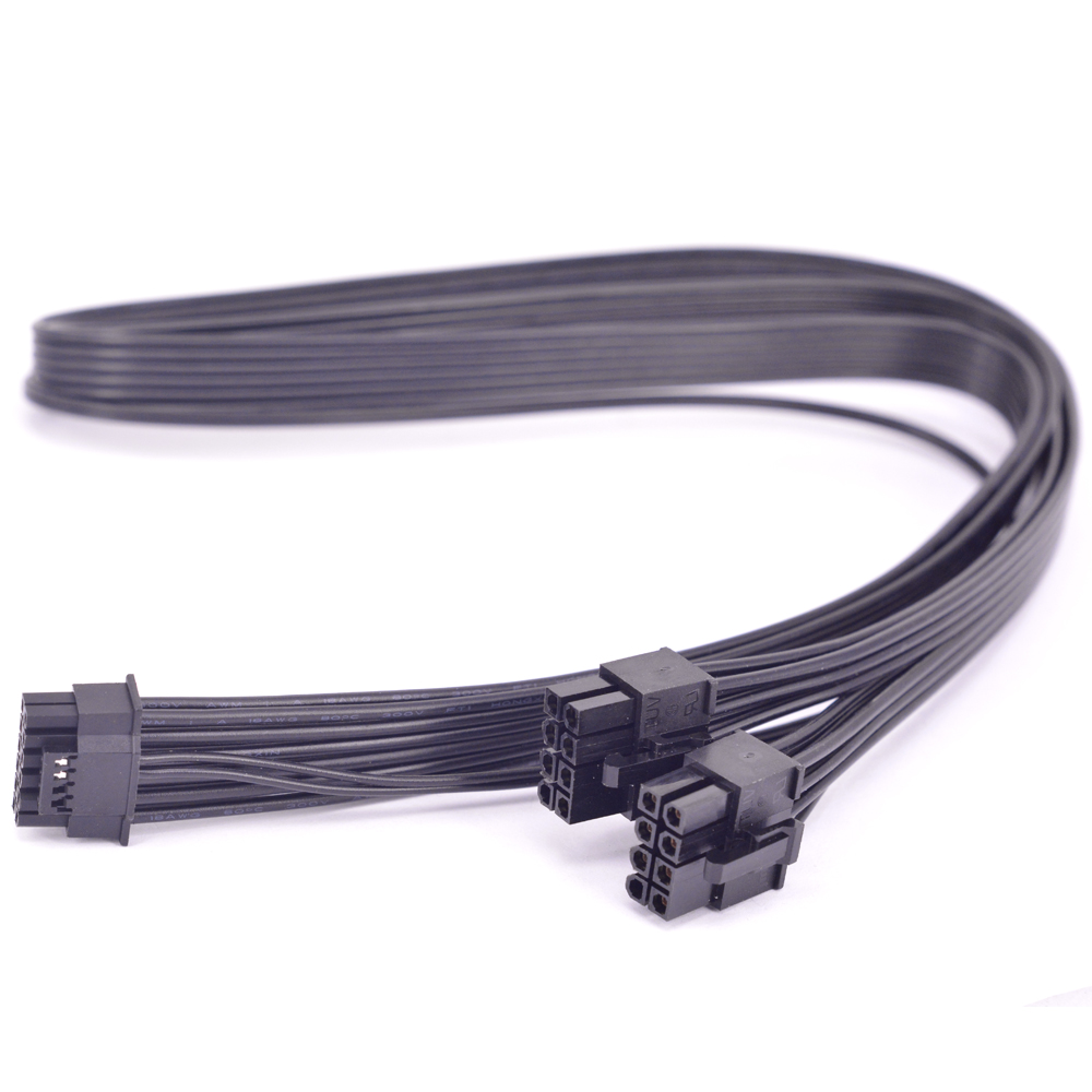 Dual 8Pin To 16Pin 12Vhpwr Cable - Seasonic PCIE 전원 공급 케이블, RTX40