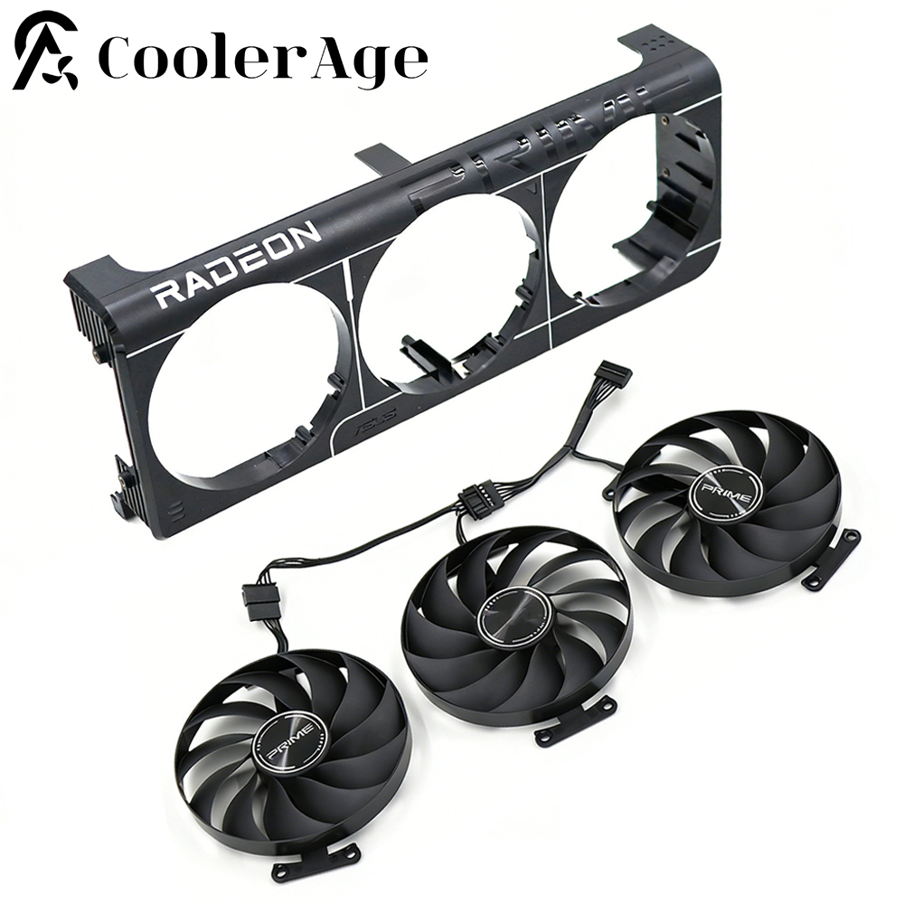 Rx 9070 Xt - RX9070EVO RX9070 RX9070XT 비디오 카드 팬,