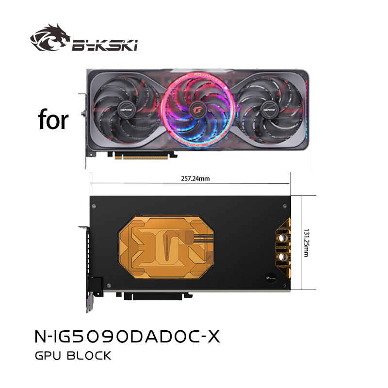 Rtx 5090 32Gb - 바이크스키 GPU 블록 컬러풀 아이게임 RTX