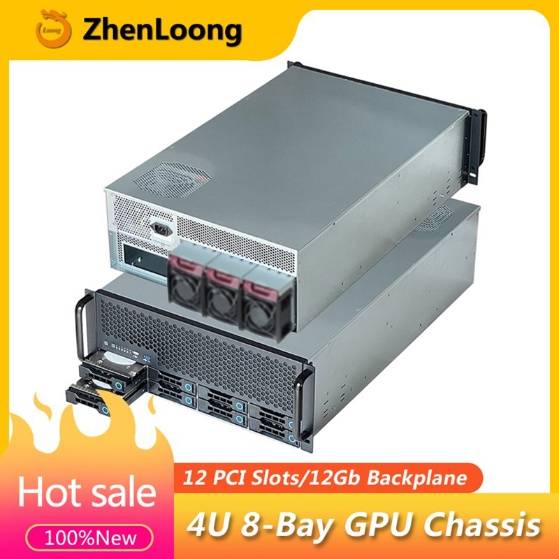 Server Gpu Chassis 4U - ZhenLoong GPU 4U 서버 랙 케이스,