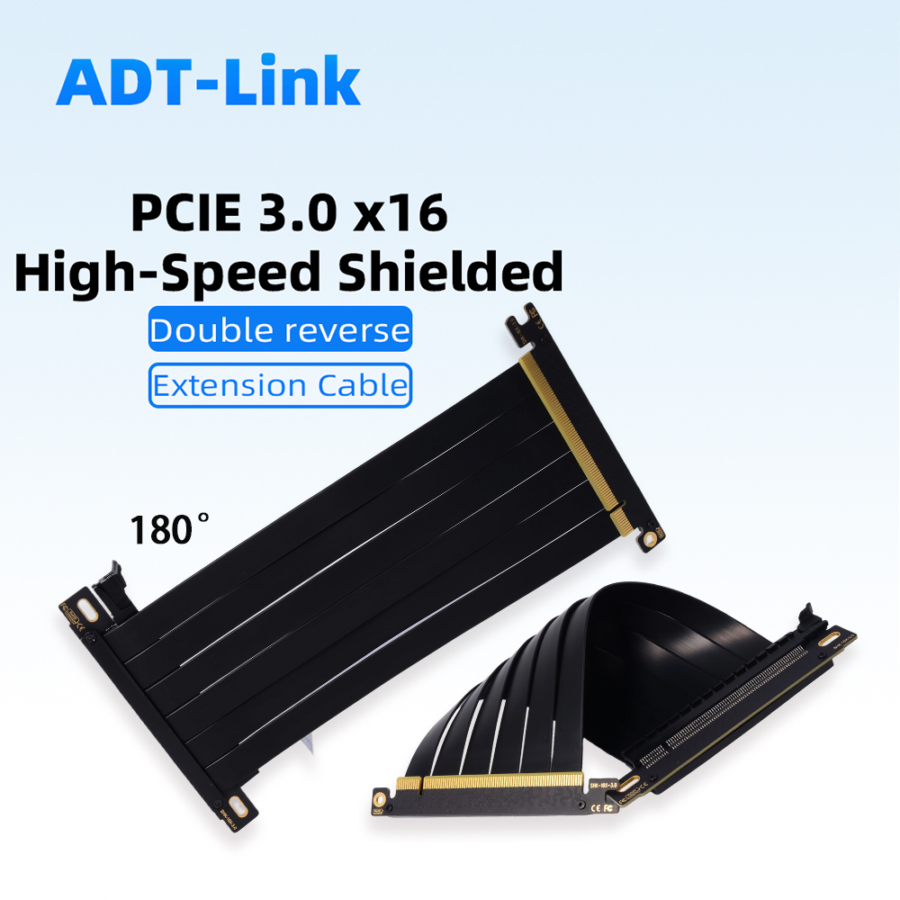 Pcie 5.0 Gpu Riser Cable - PCIE 3.0 X16 라이저 케이블 더블