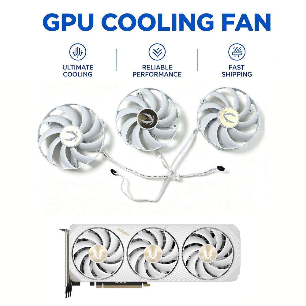 Rtx 5080 16Gb - 쿨링 팬 96MM 4PIN TF10S12H-15PAA 0.6A