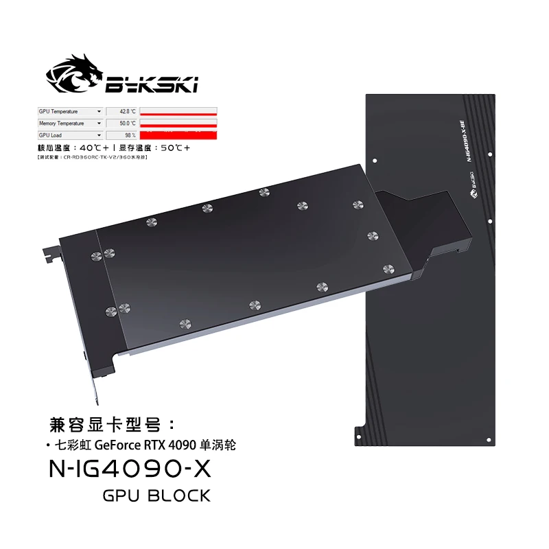다채로운 iGame GeForce RTX 4090 단일 - Rtx 4090 Water Block 리뷰 및 가격