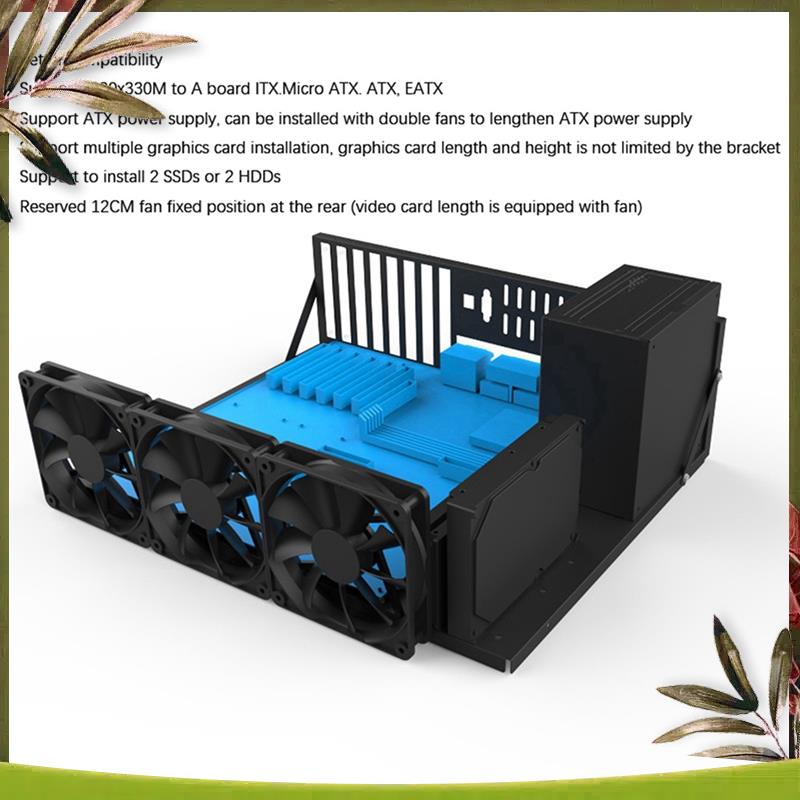 New-3X 마이닝 프레임 마이닝 ETH 마더보드 브래 - Gpu Mining Rig Frame 8 Gpu 리뷰 및 가격