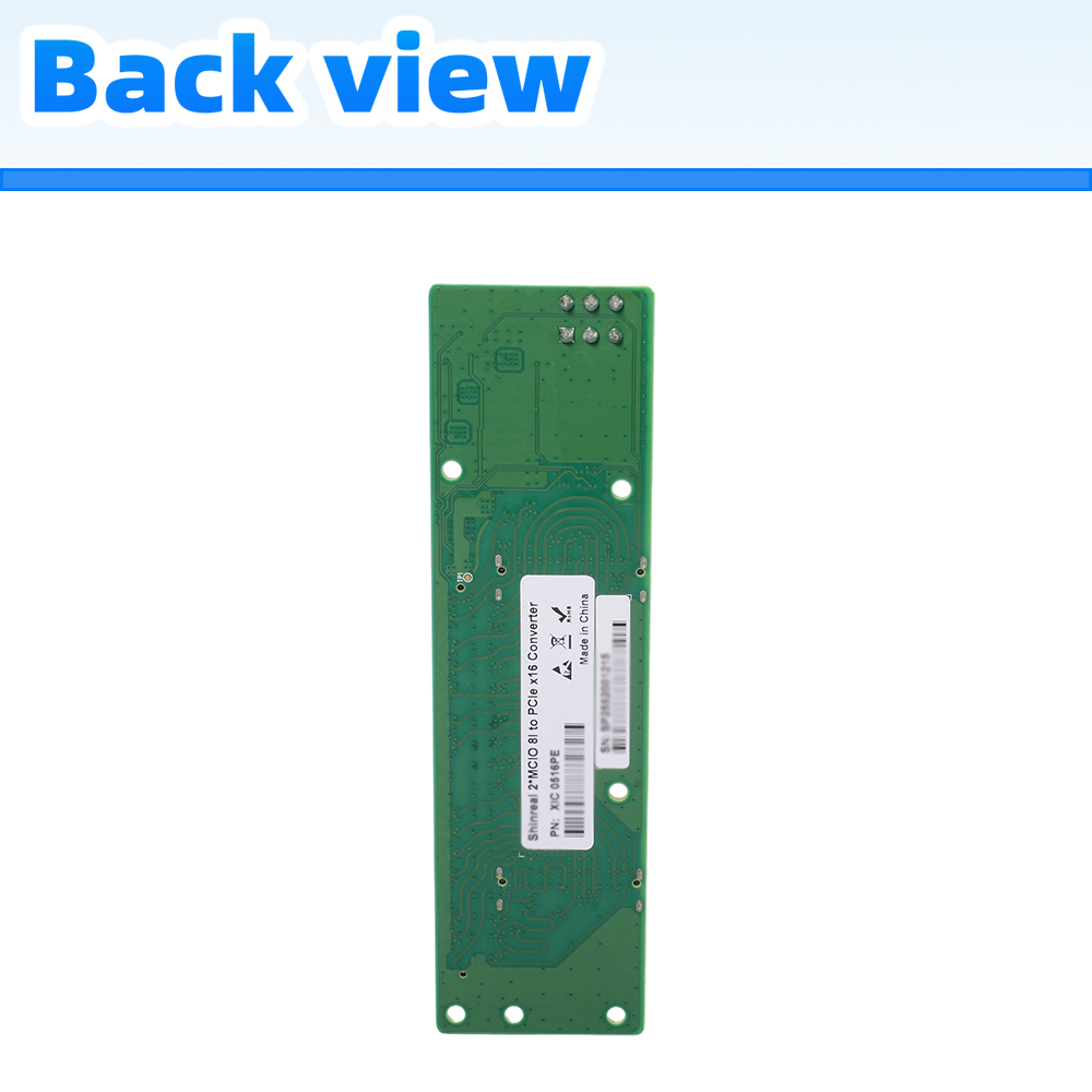 스피디어 2 x MCIO 8i to PCIe 16x 라 - Pcie 5.0 Gpu Riser Cable 리뷰 및 가격