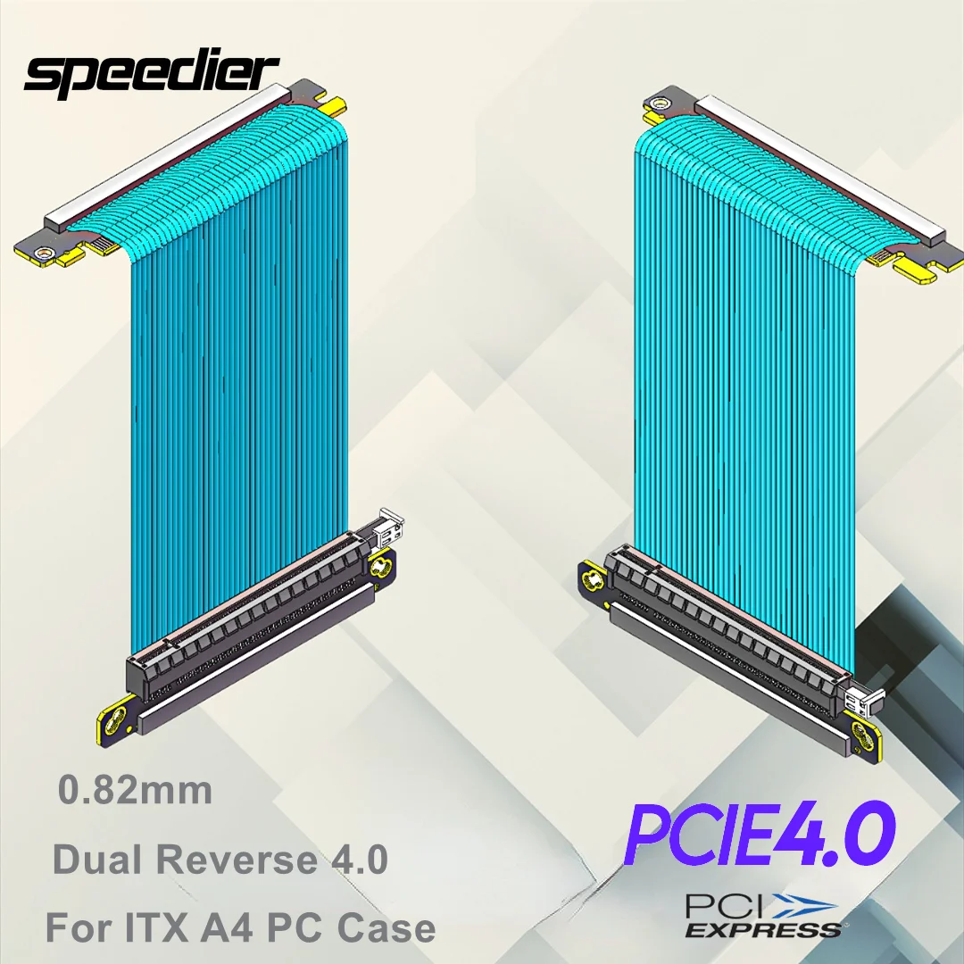 이중 역방향 Pci-e 4.0 라이저 케이블 ITX A - Itx Gpu Riser Pcie 4.0 16X 리뷰 및 가격