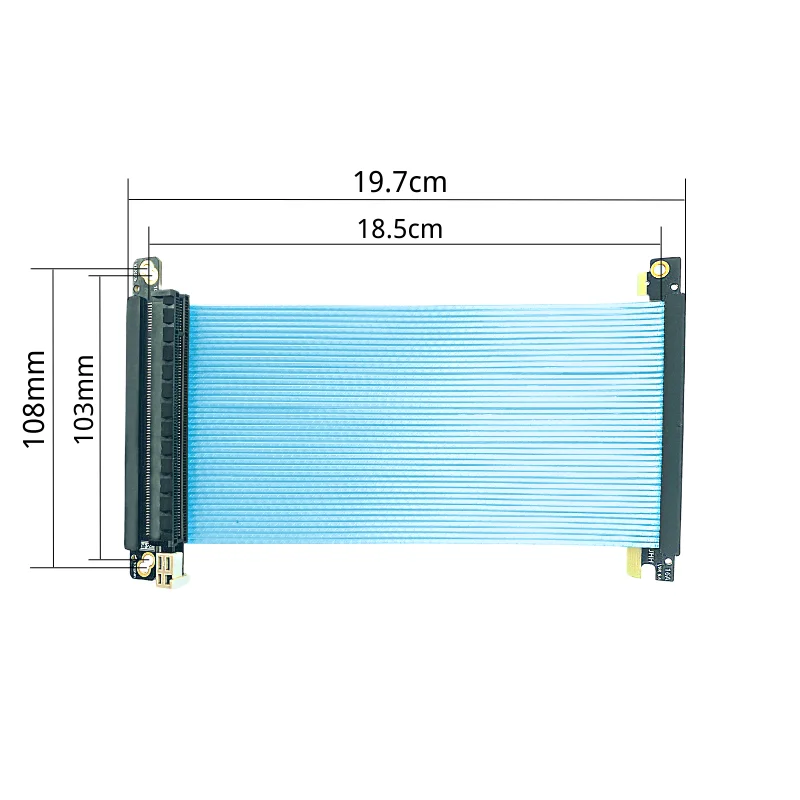 이중 역방향 Pci-e 4.0 라이저 케이블 ITX A - Itx Gpu Riser Pcie 4.0 16X 리뷰 및 가격
