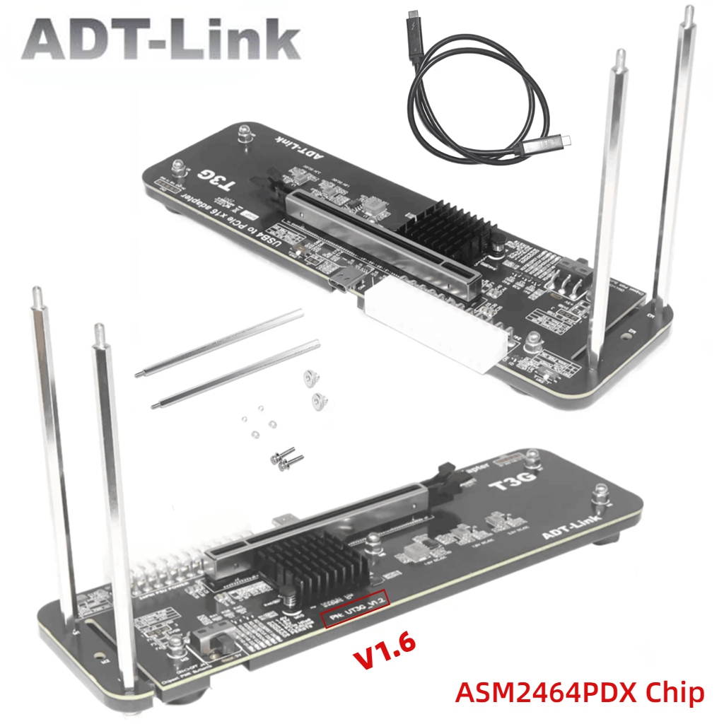 ADT UT3G NUC ITX STX 노트북 PC 그래 - Gpu External Dock Egpu Thunderbolt 4 리뷰 및 가격