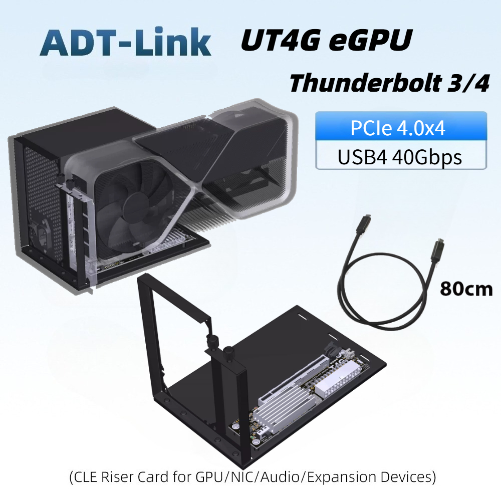 UT4G 외장 그래픽 카드 도킹 스테이션 (썬더볼트 3 - Gpu External Dock Egpu Thunderbolt 4 리뷰 및 가격