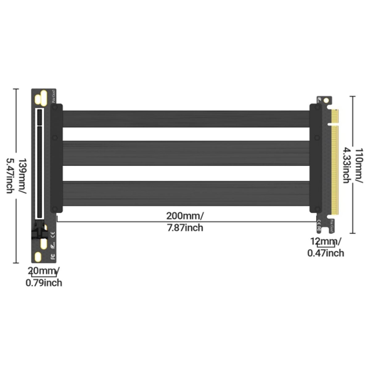 PCIe 5.0 라이저 케이블 GPU 수직 마운트 연장 - Pcie 5.0 Gpu Riser Cable 리뷰 및 가격