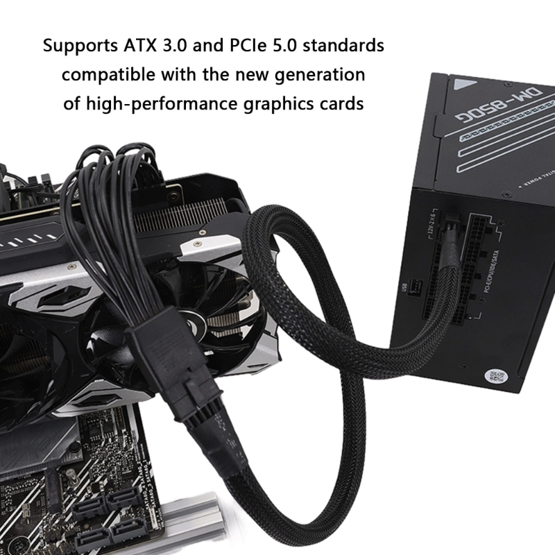 16핀 암 커넥터를 8핀(6+2) 듀얼 수 커넥터로 변 - Dual 8Pin To 16Pin 12Vhpwr Cable 리뷰 및 가격