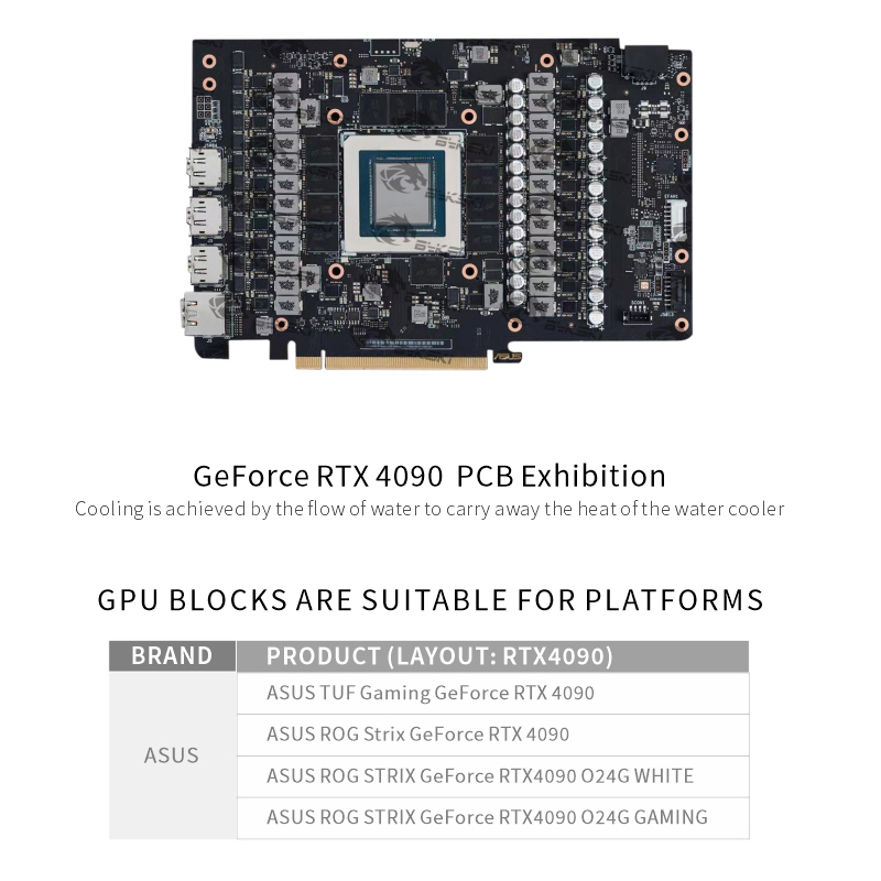 Bykski N-AS4090STRIX-X-V2 /GPU - Rtx 4090 Water Block 리뷰 및 가격