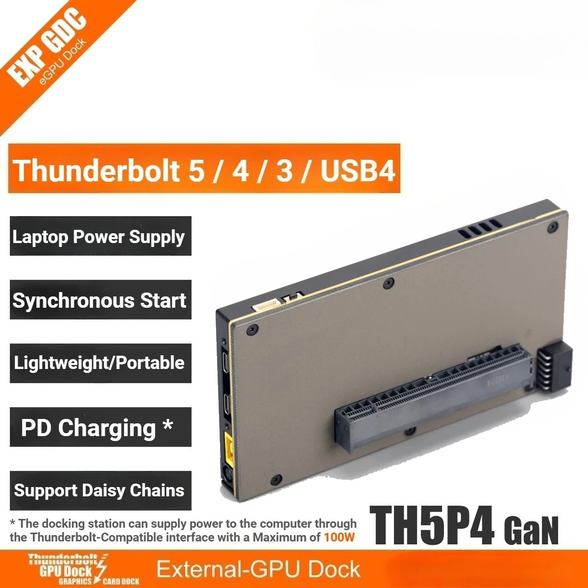 업그레이드된 TH5P4GaN 노트북 썬더볼트 5/4 U - Gpu External Dock Egpu Thunderbolt 4 리뷰 및 가격