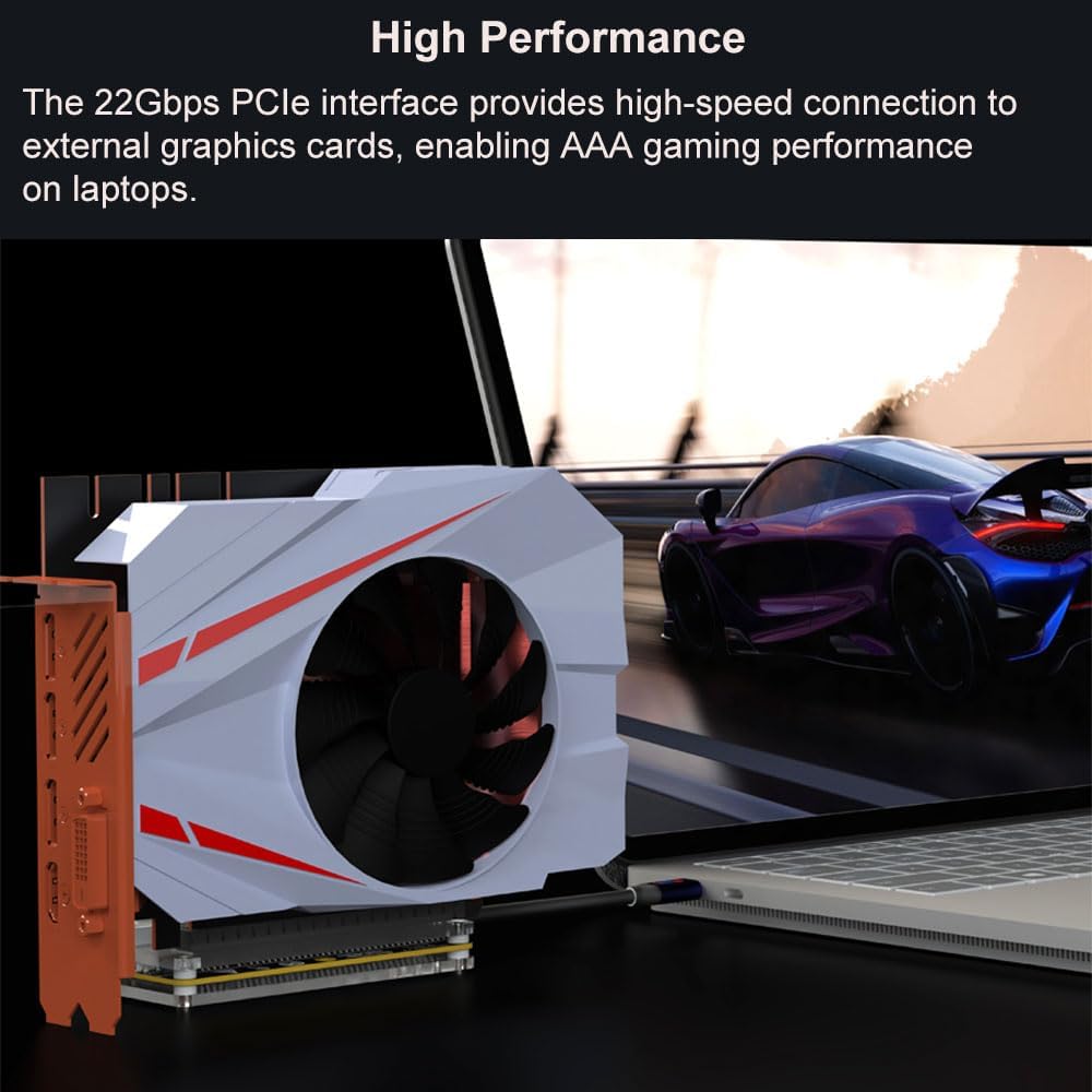 RGEEK 22Gbps eGPU 도크 PCIE3.0 X - Gpu External Dock Egpu Thunderbolt 4 리뷰 및 가격