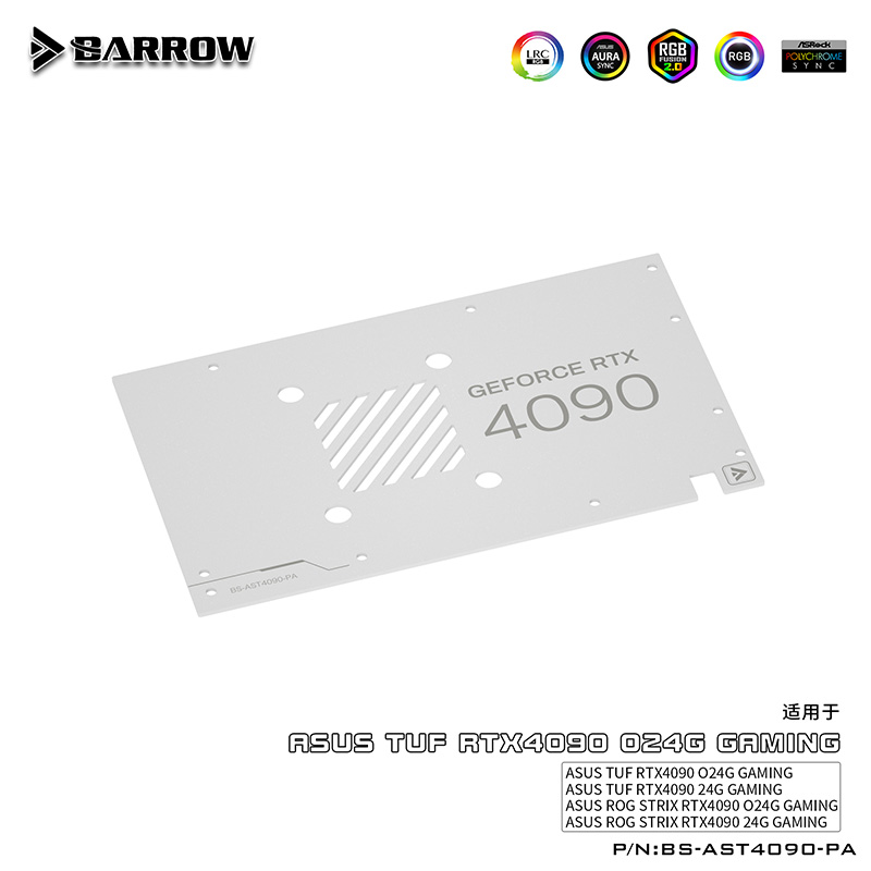 BARROW G1/4인치 풀 커버 워터 블록(ASUS  - Rtx 4090 Water Block 리뷰 및 가격