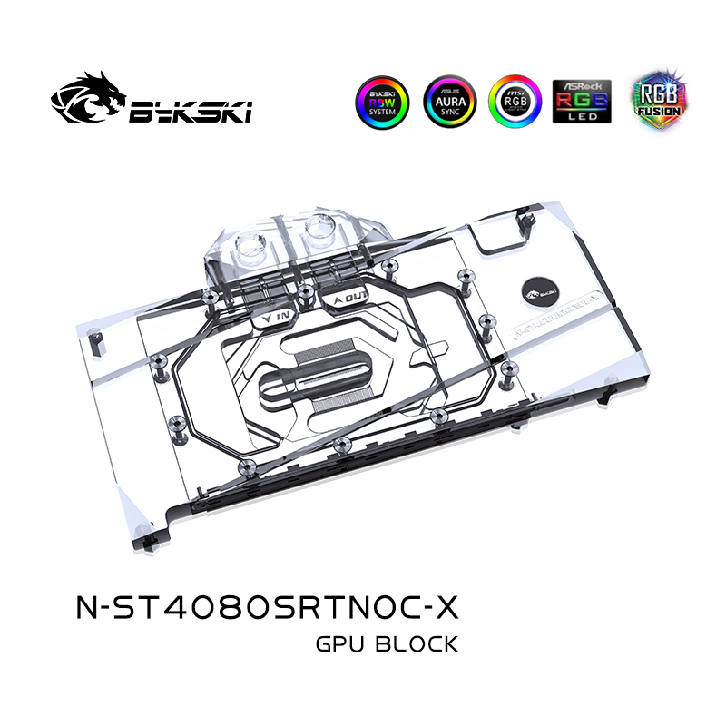 Bykski N-ST4080SRTNOC-X GPU 블록 - Rtx 4080 Super 16Gb 리뷰 및 가격