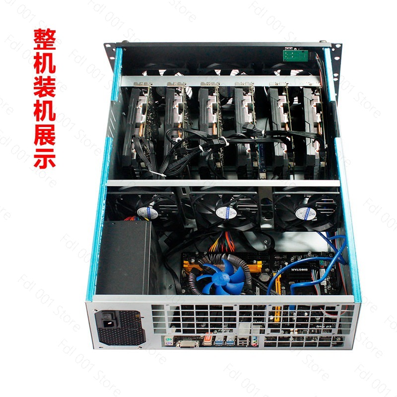4U 멀티 그래픽 카드 섀시 6/8 그래픽 카드 멀티  - Server Gpu Chassis 4U 리뷰 및 가격