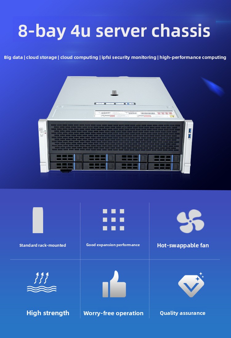 8디스크 4U 랙형 멀티디스크 스토리지 AI 컴퓨팅 파 - Server Gpu Chassis 4U 리뷰 및 가격