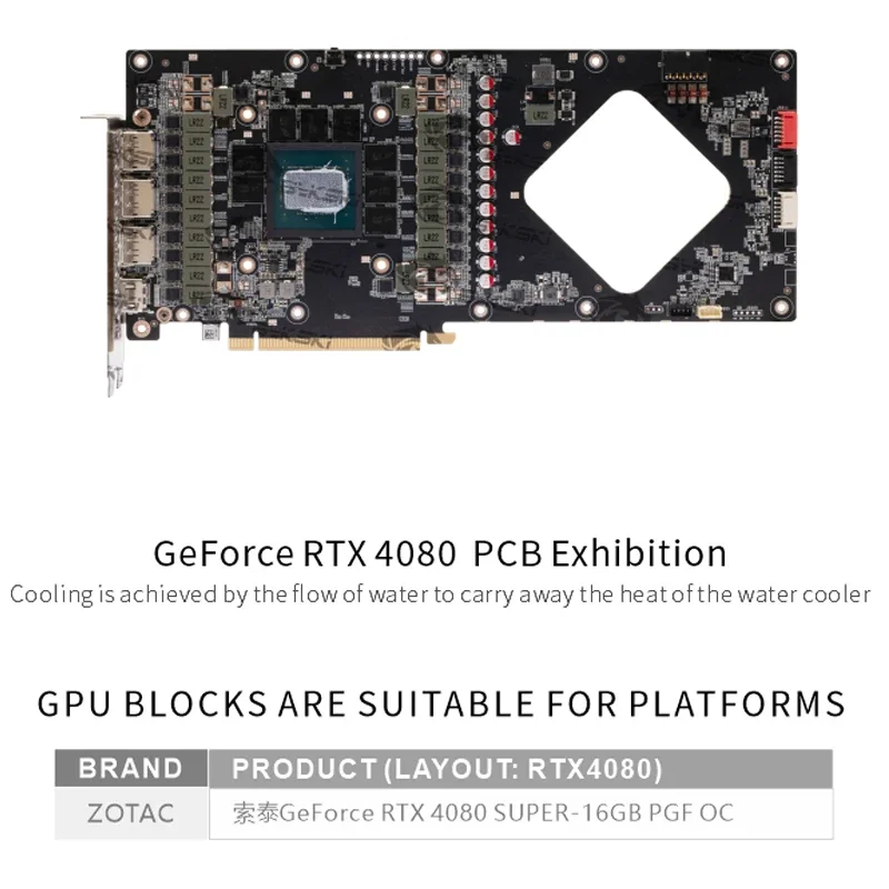 Bykski N-ST4080SPGF-X GPU 블록 ( - Rtx 4080 Super 16Gb 리뷰 및 가격
